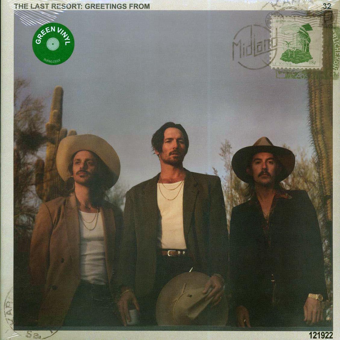 Midland - The Last Resort: Greetings From (green vinyl) vinyl LP front cover