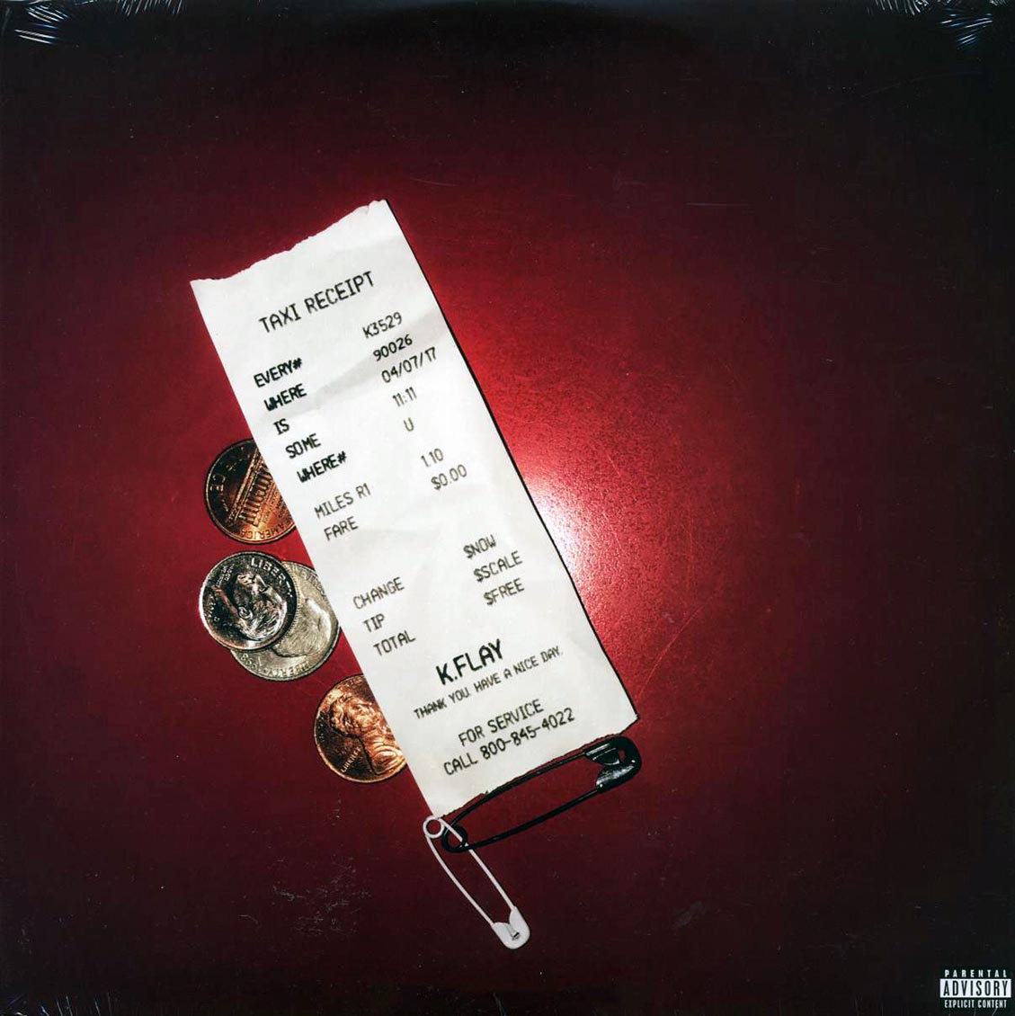 K.Flay - Every Where Is Some Where (ltd. ed.) (white vinyl) vinyl LP front cover