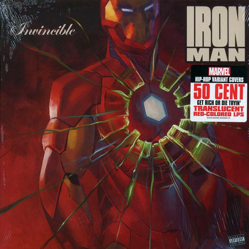 50 Cent - Get Rich Or Die Tryin' (2018 PRESS) (ltd. ed.) (2xLP) (red vinyl) vinyl LP front cover