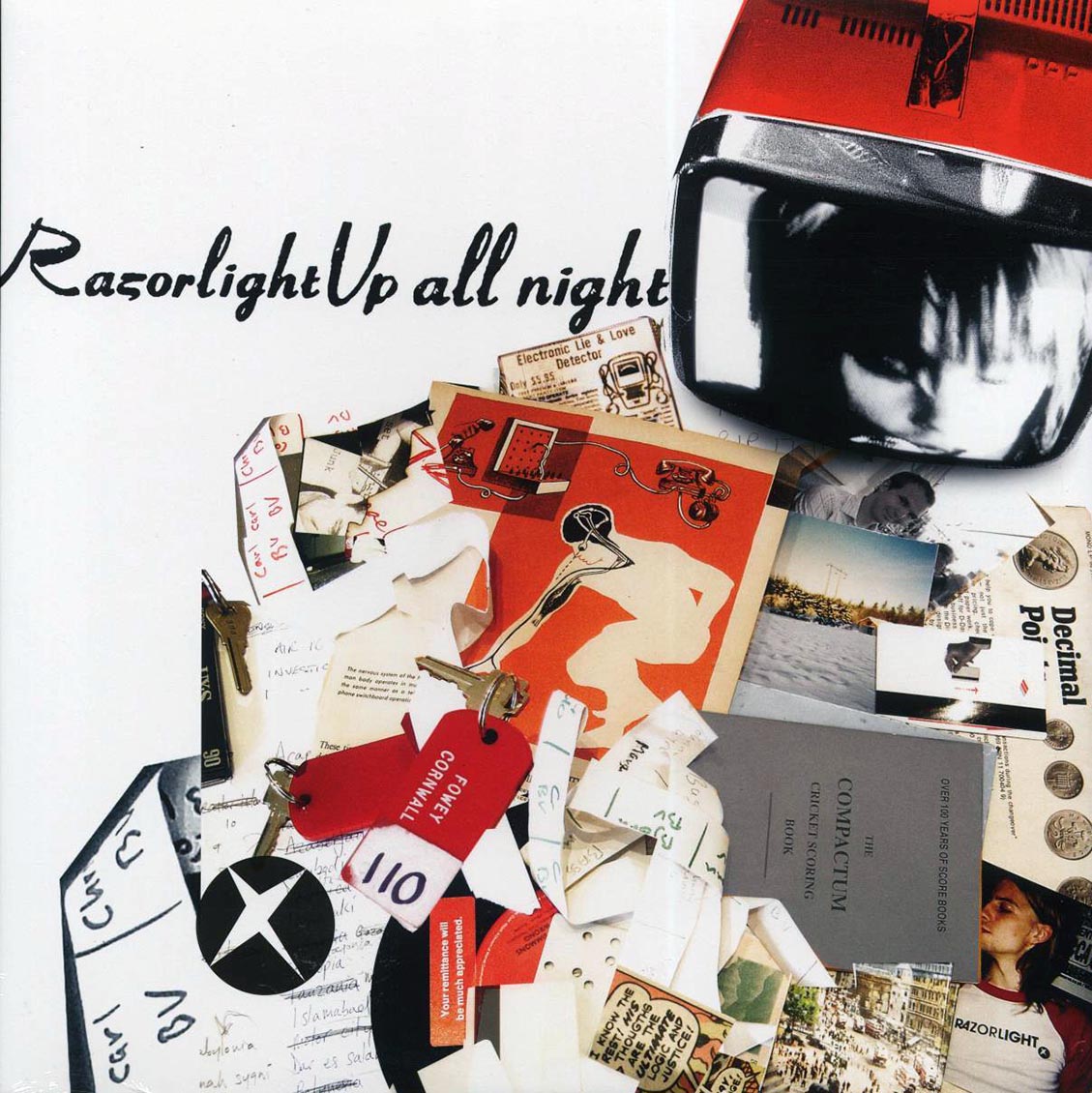 Razorlight - Up All Night (2019 PRESS) (180g) vinyl LP front cover