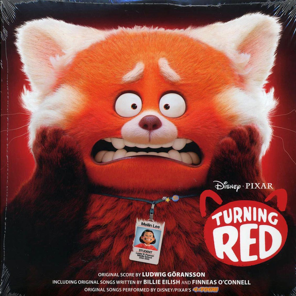 Ludwig Goransson, 4 Town - Turning Red: Original Motion Picture Soundtrack (2xLP) vinyl LP front cover