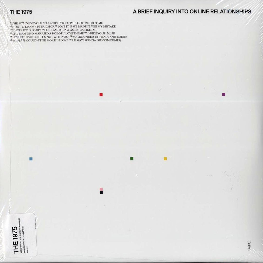 The 1975 - A Brief Inquiry Into Online Relationships (2xLP) (180g) vinyl LP front cover