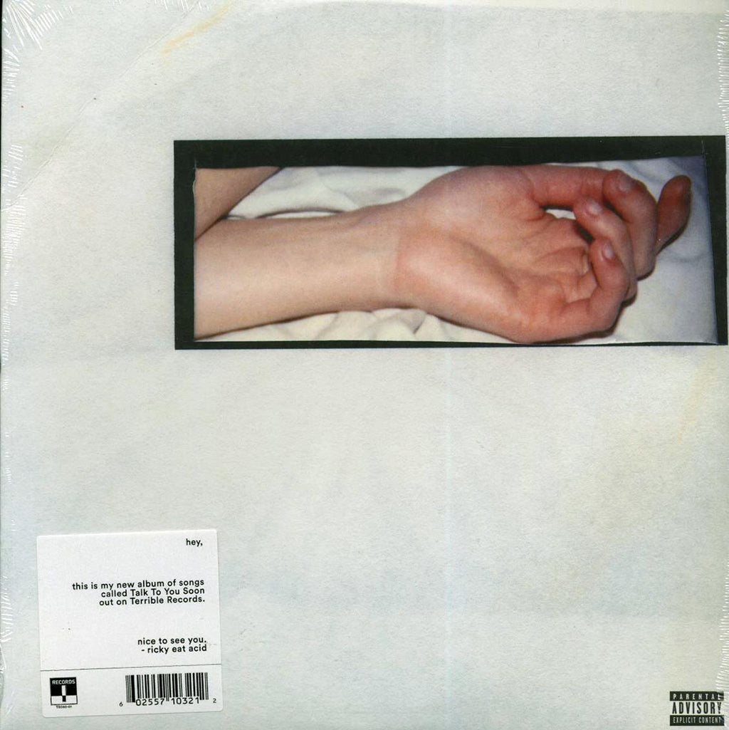Ricky Eat Acid - Talk To You Soon vinyl LP front cover