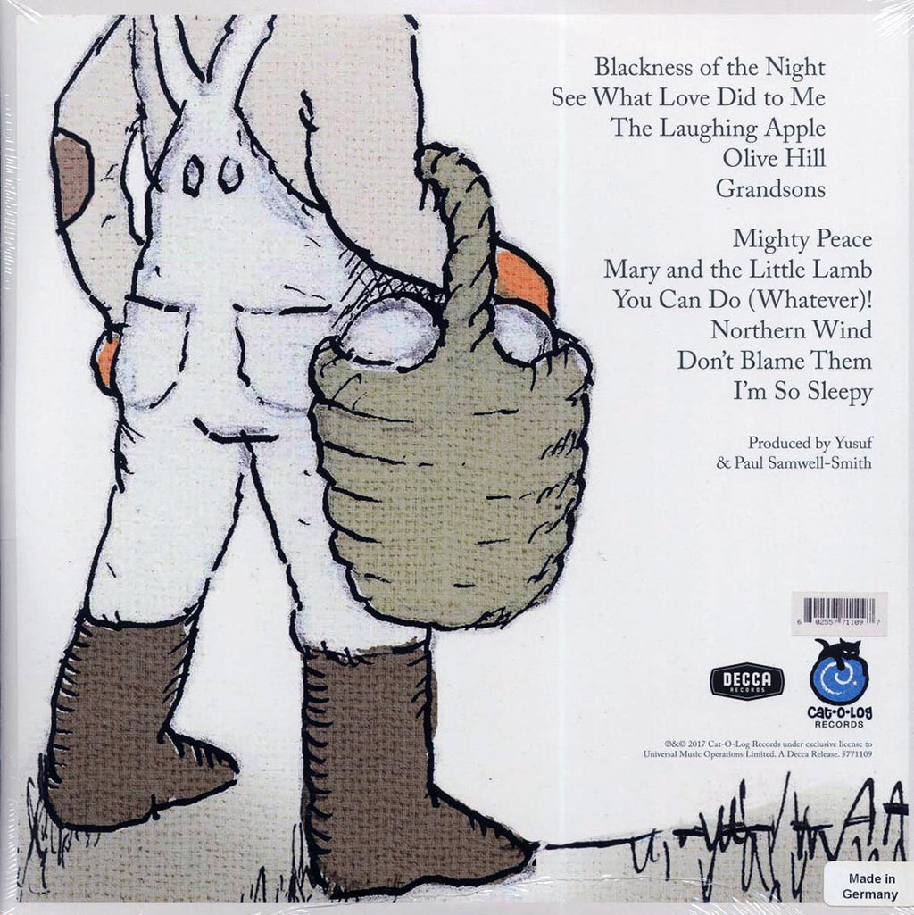 Cat Stevens - The Laughing Apple (2xLP) vinyl LP back cover