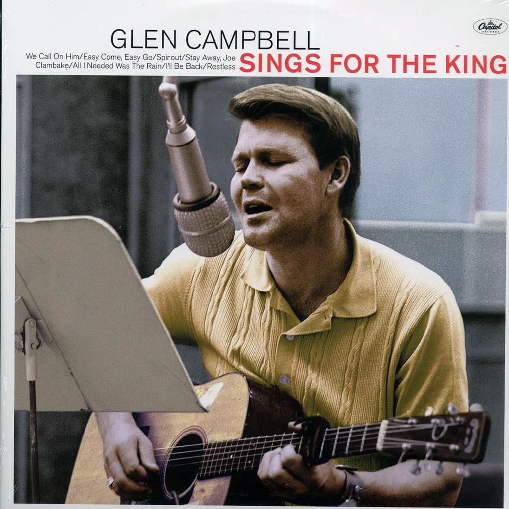 Glen Campbell - Sings For The King vinyl LP front cover