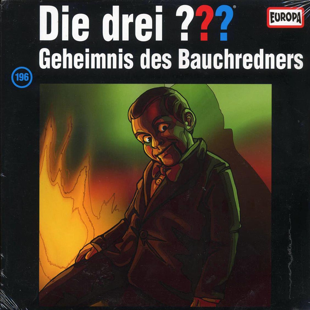 Andre Marx - Die Drei 196: Geheimnis Des Bauchredners (2xLP) vinyl LP front cover