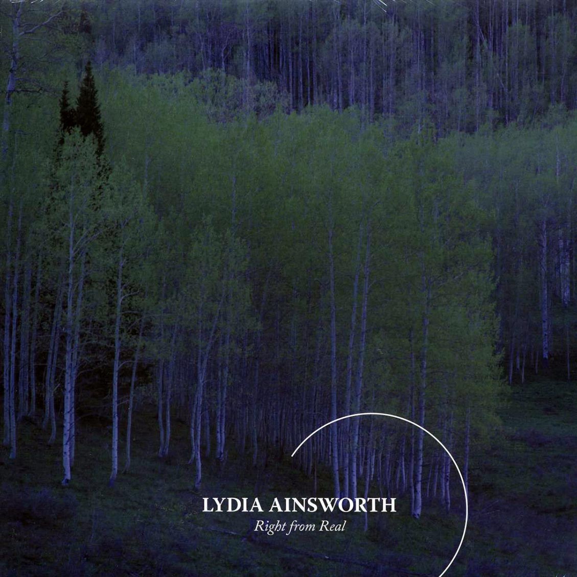 Lydia Ainsworth - Right From Real vinyl LP front cover