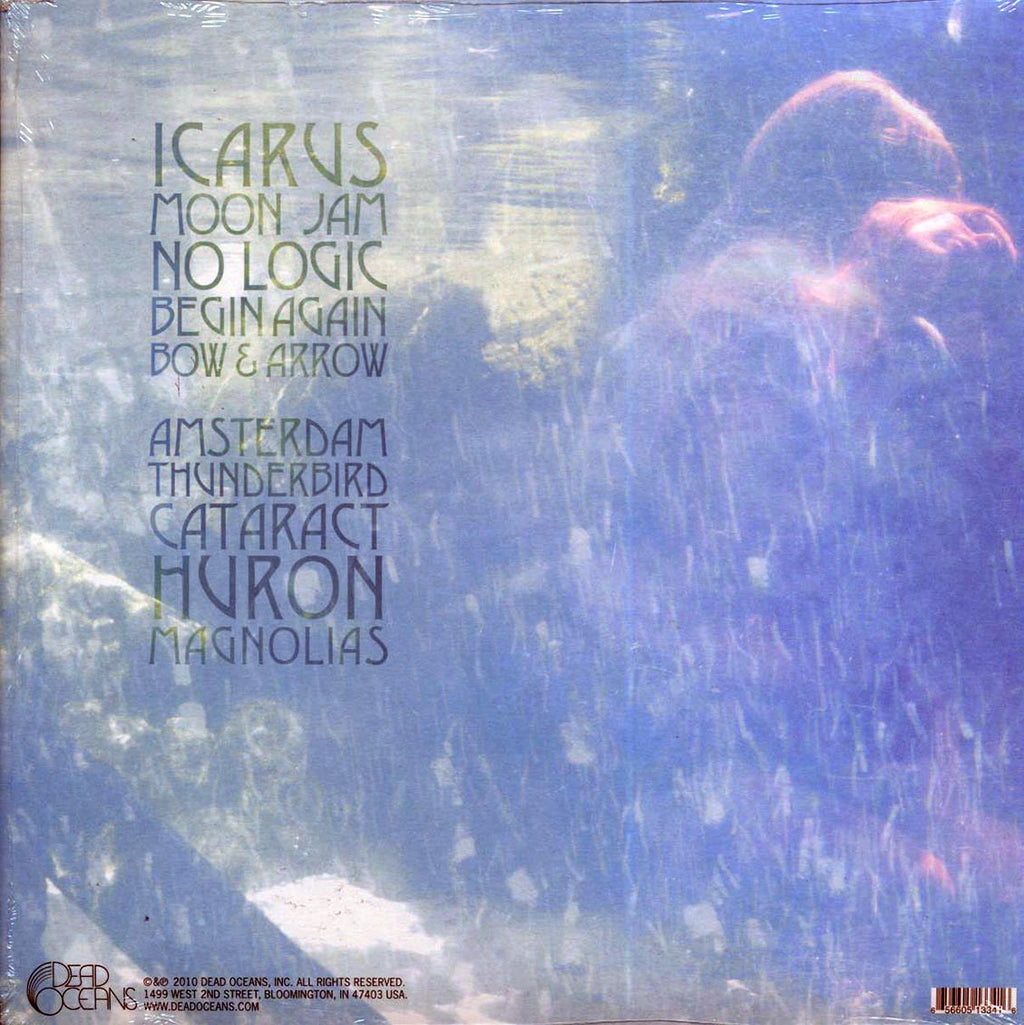 White Hinterland - Kairos vinyl LP back cover