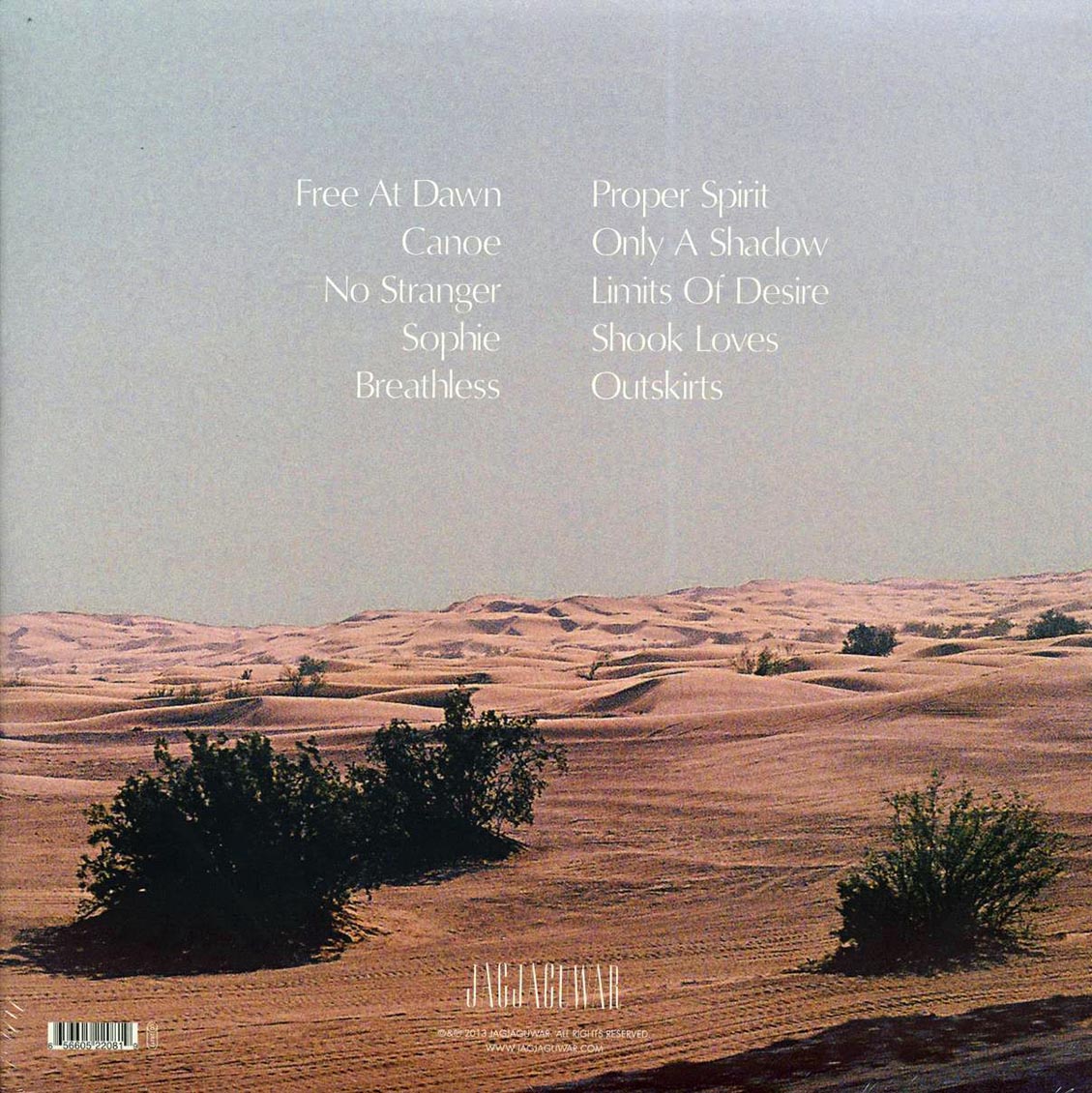 Small Black - Limits Of Desire vinyl LP back cover