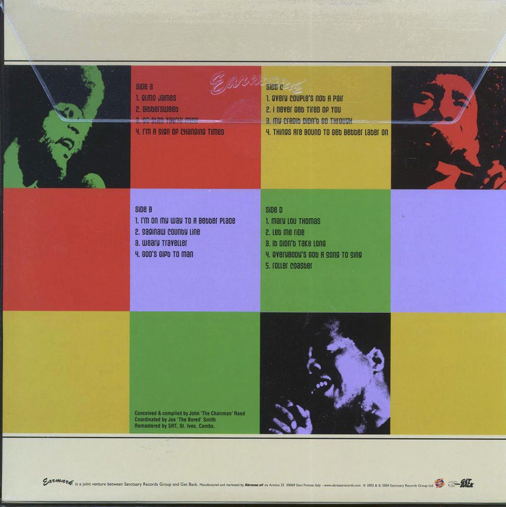 Chairmen Of The Board - Finders Keepers: The Invictus Anthology Volume 2 (2xLP) (180g) vinyl LP back cover