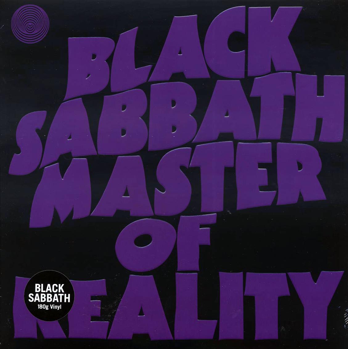 Black Sabbath - Master Of Reality (180g) vinyl LP front cover