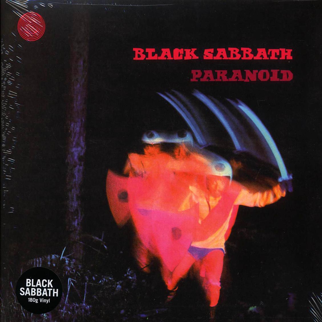 Black Sabbath - Paranoid (180g) vinyl LP front cover