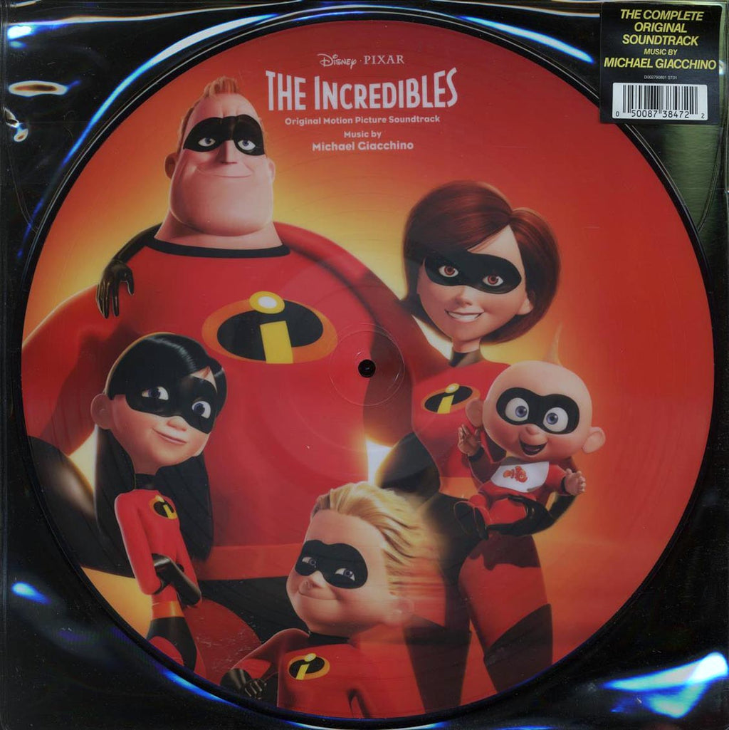 Michael Giacchino - The Incredibles: Original Motion Picture Soundtrack (picture disc) vinyl LP front cover