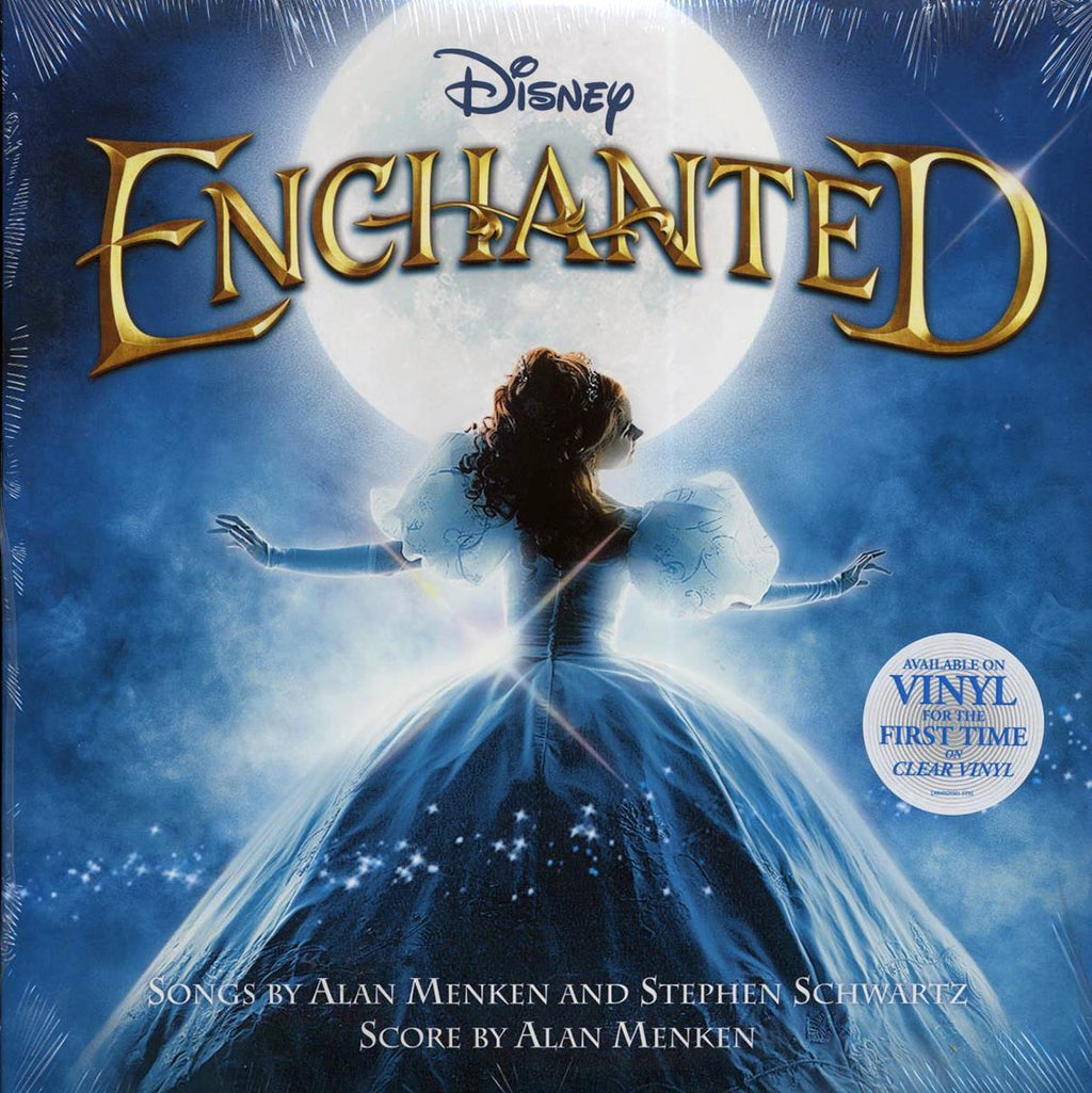 Alan Menken, Stephen Schwartz - Enchanted: Original Motion Picture Soundtrack (2xLP) (clear vinyl) vinyl LP front cover