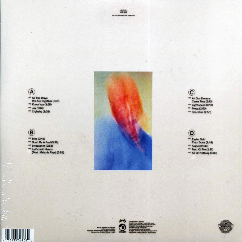 Dreamer Boy - All The Ways We Were Together (2xLP) vinyl LP back cover