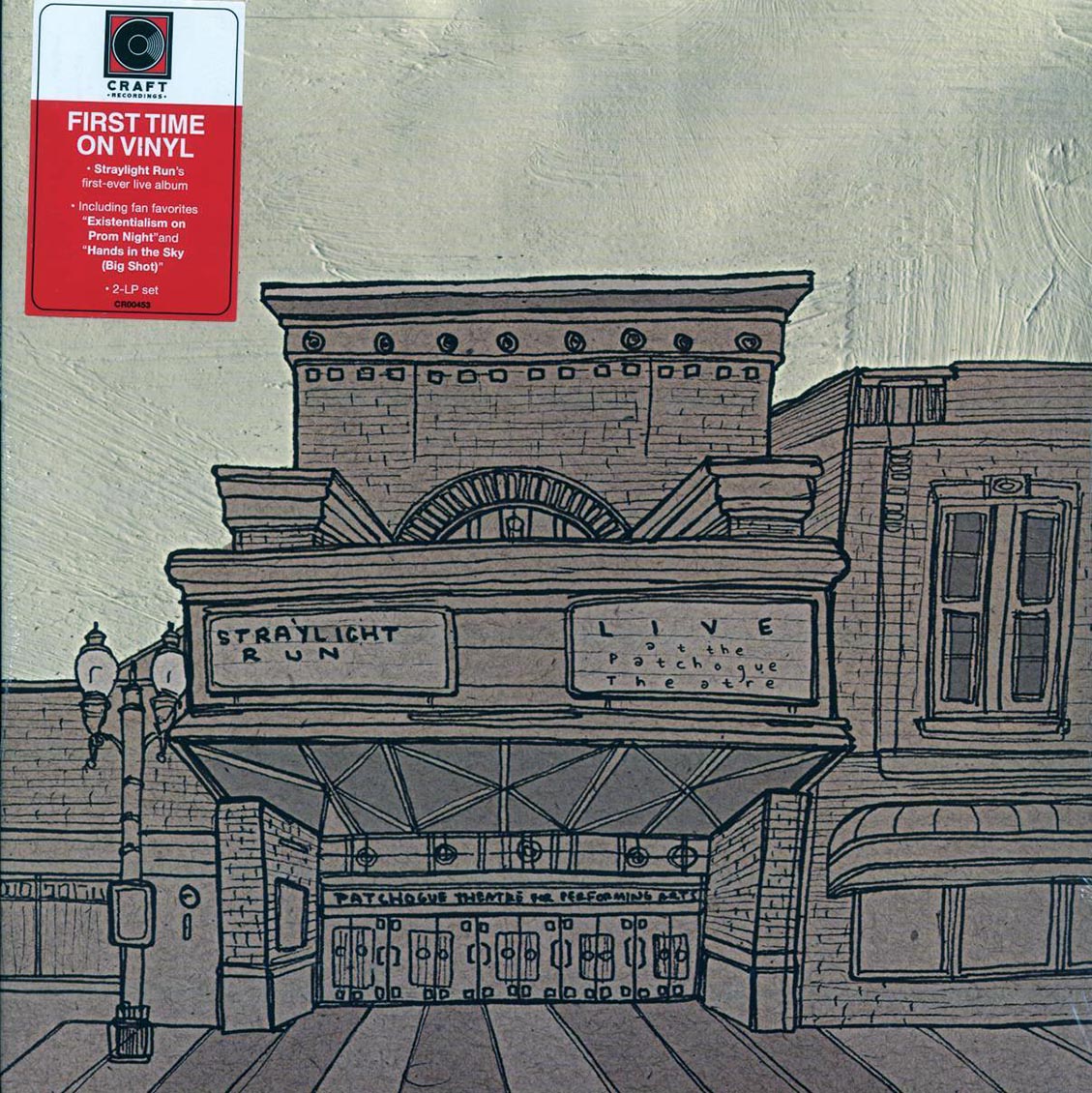 Straylight Run - Live At The Patchogue Theatre (2xLP) vinyl LP front cover