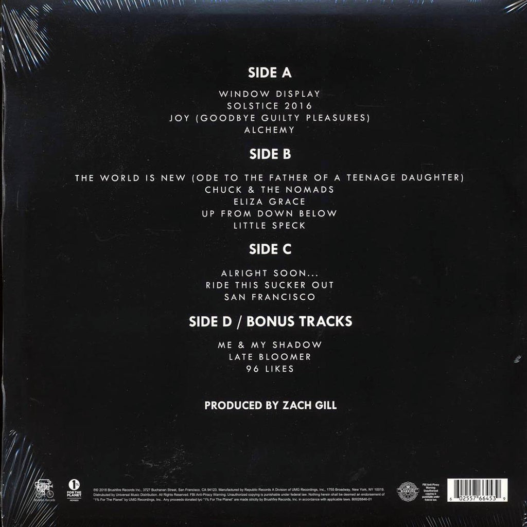 Zach Gill - Life In The Multiverse (2xLP) vinyl LP back cover