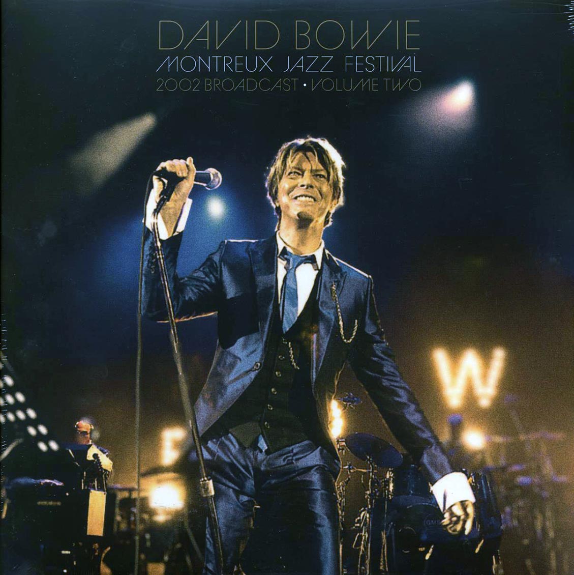 David Bowie - Montreux Jazz Festival Volume 2: 2002 Broadcast (ltd. ed.) (2xLP) (clear vinyl) vinyl LP front cover