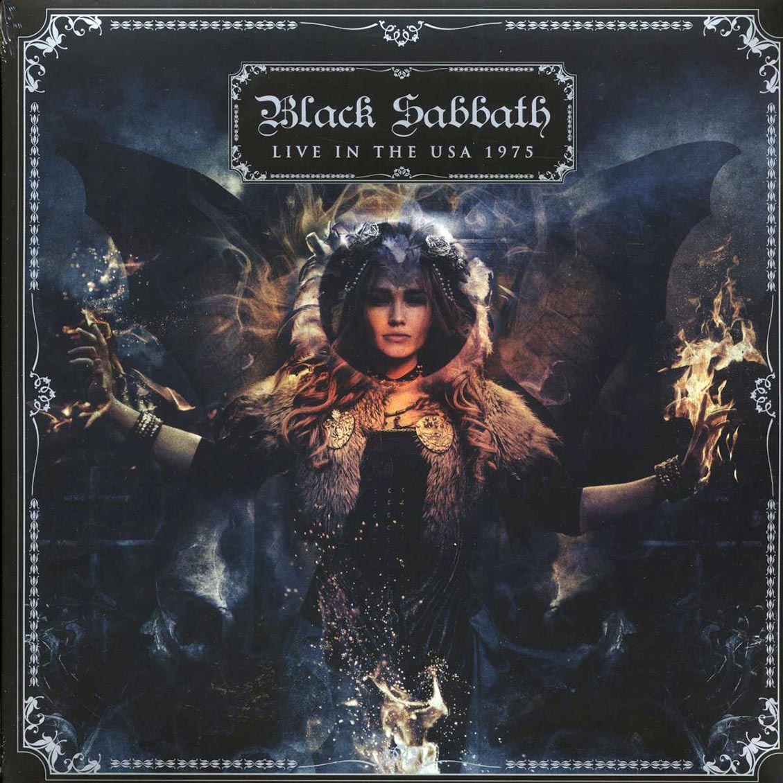 Black Sabbath - Live In The USA 1975 (2xLP) vinyl LP front cover