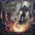 Malevolent Creation - Invidious Dominion (ltd. ed.) (clear vinyl) vinyl LP front cover