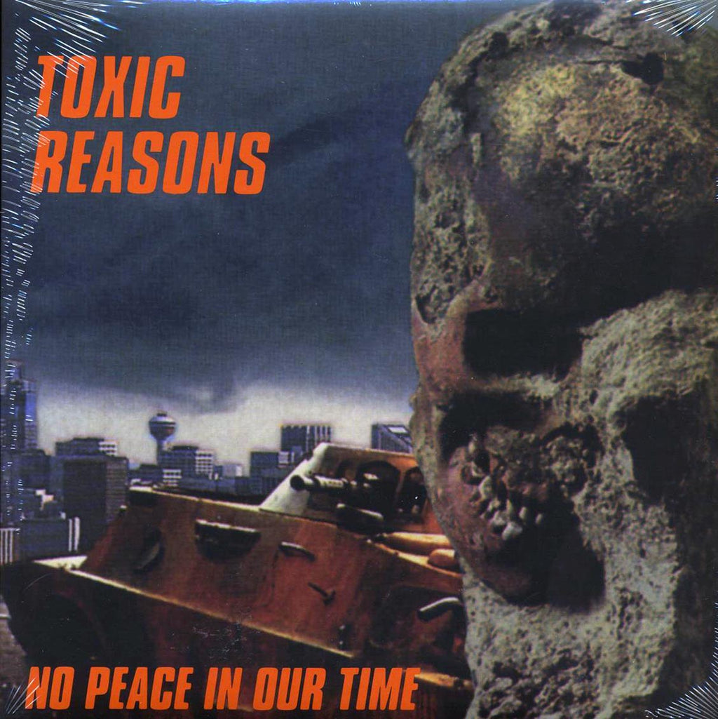 Toxic Reasons - No Peace In Our Time (ltd. ed.) (clear vinyl) vinyl LP front cover