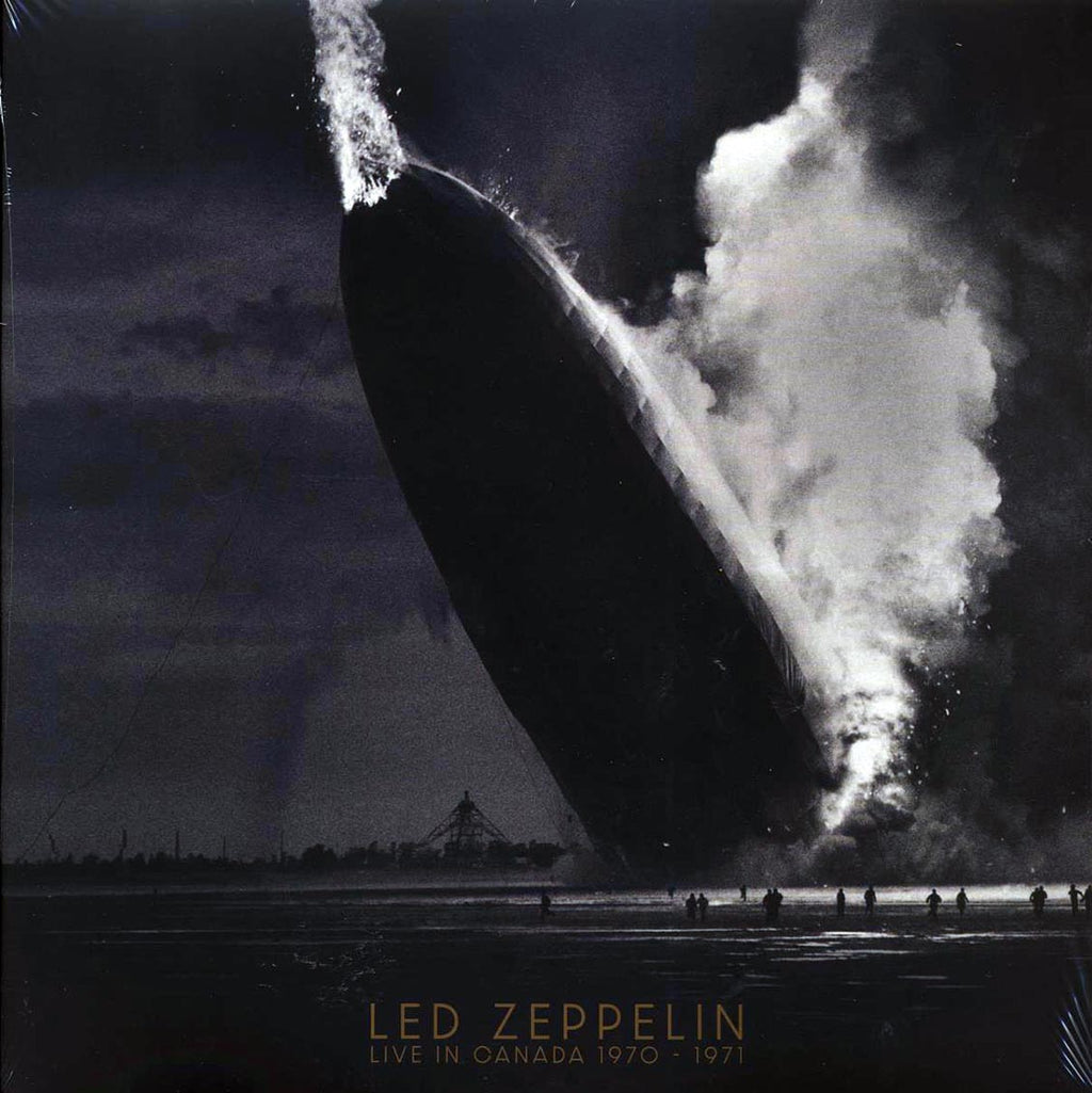 Led Zeppelin - Live In Canada 1970-71 (ltd. ed.) (2xLP) (clear vinyl) vinyl LP front cover