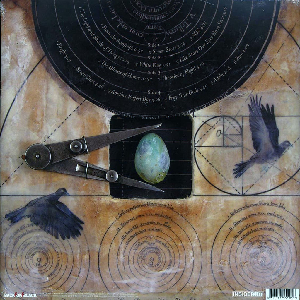 Fates Warning - Theories Of Flight (+6 bonus tracks) (ltd. ed.) (2xLP) (red vinyl) vinyl LP back cover