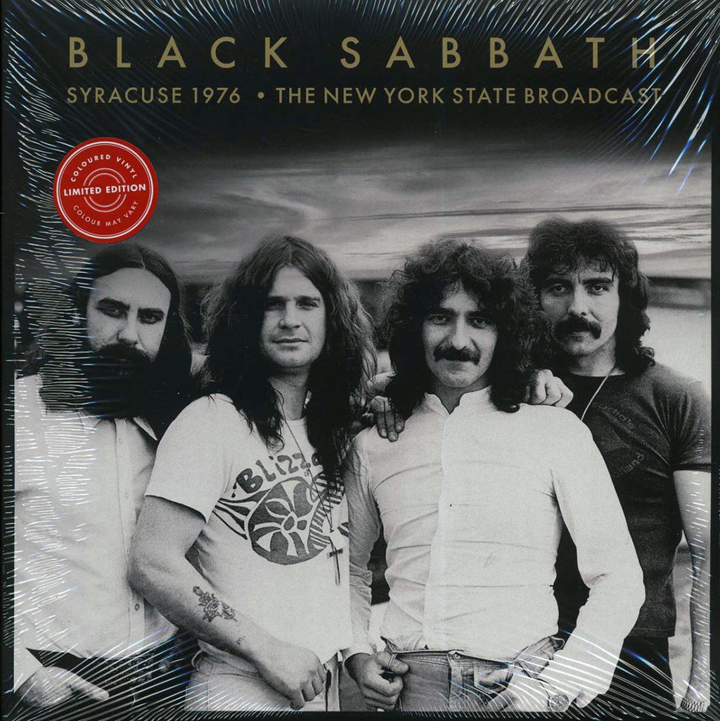 Black Sabbath - Syracuse 1976: The New York State Broadcast (ltd. ed.) (2xLP) (white vinyl) vinyl LP front cover