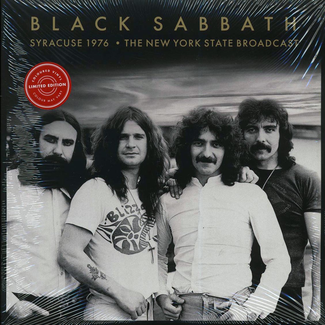 Black Sabbath - Syracuse 1976: The New York State Broadcast (ltd. ed.) (2xLP) (white vinyl) vinyl LP front cover