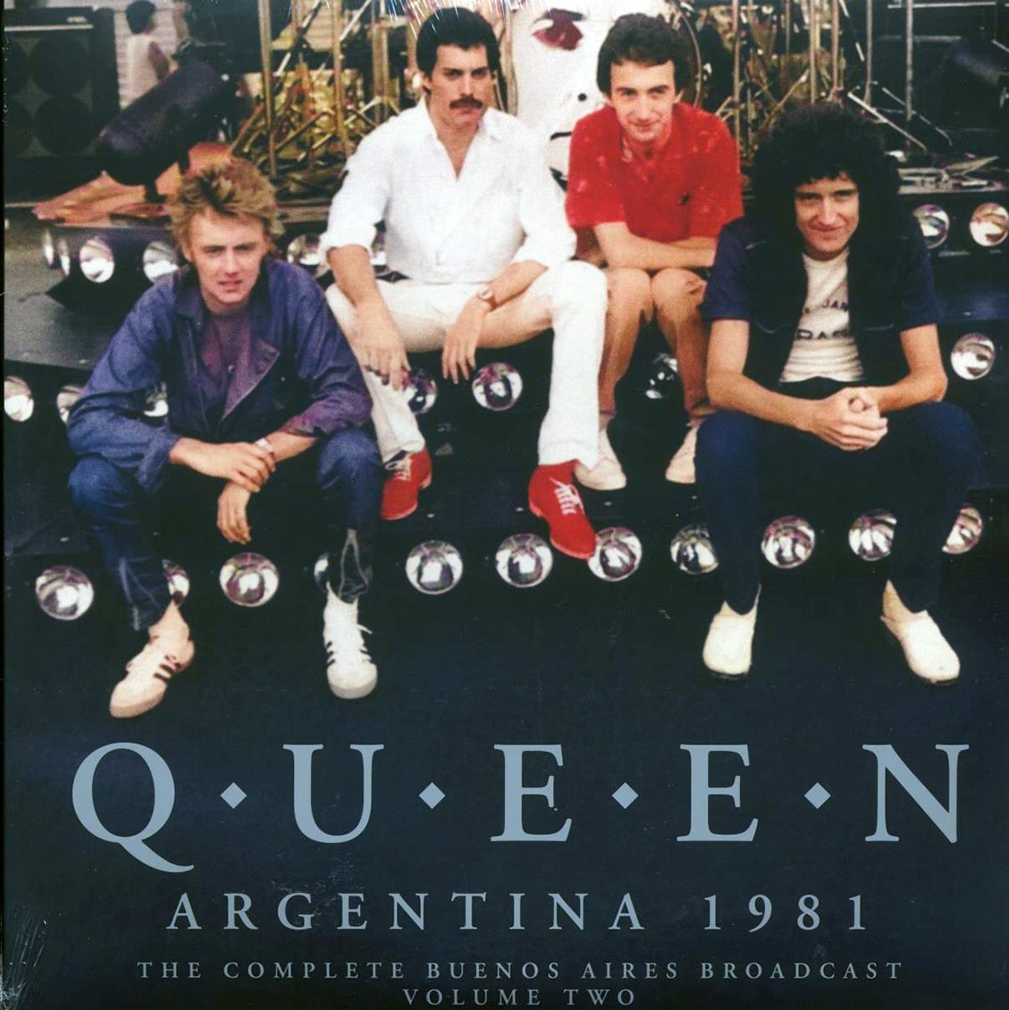 Queen - Argentina 1981 Volume 2: The Complete Buenos Aires Broadcast (2xLP) vinyl LP front cover