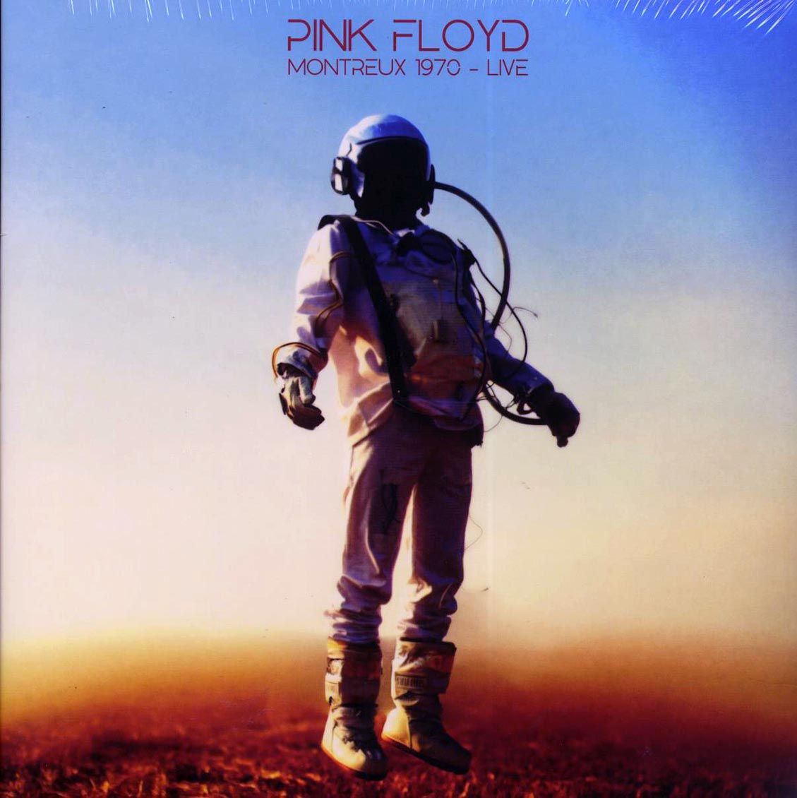 Pink Floyd - Montreux 1970 Live (ltd. ed.) (3xLP) (blue vinyl) vinyl LP front cover