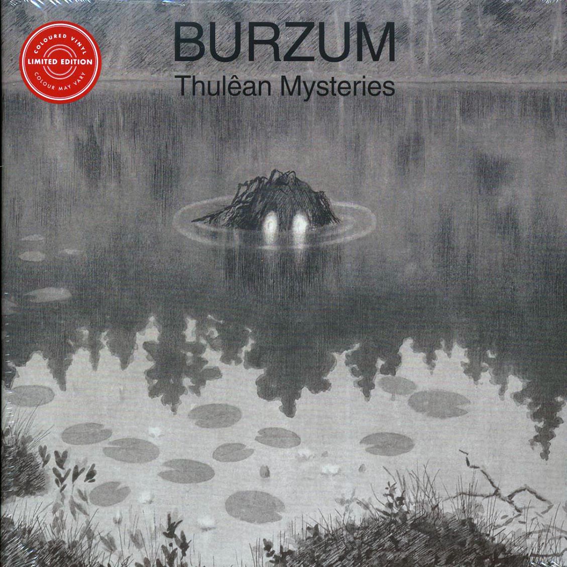 Burzum - Thulean Mysteries (ltd. ed.) (2xLP) (clear vinyl) vinyl LP front cover