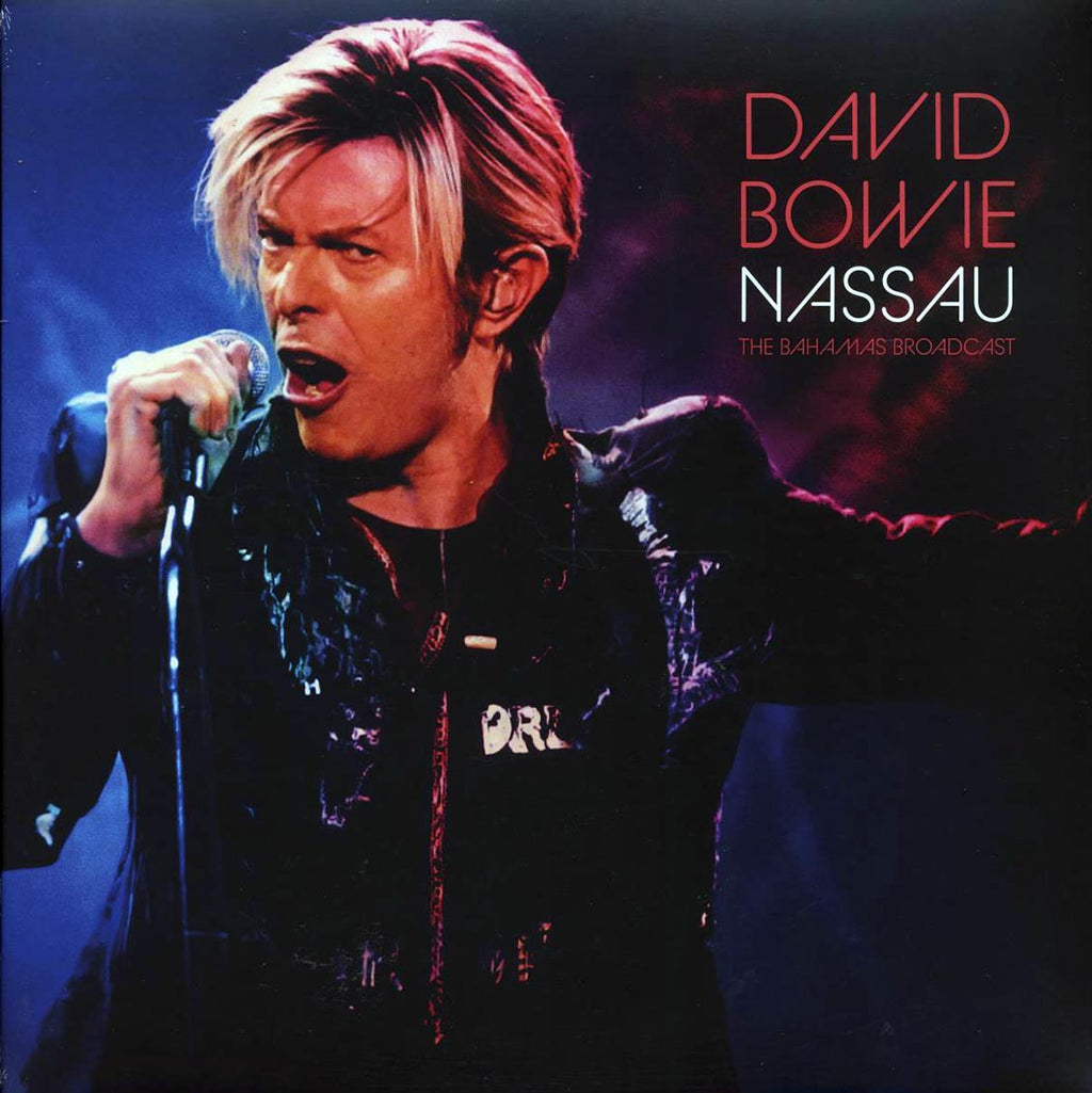 Davis Bowie - Nassau: The Bahamas Broadcast (2xLP) vinyl LP front cover