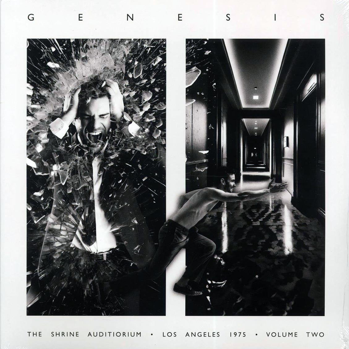 Genesis - The Shrine Auditorium Los Angeles 1975 Volume 2 (ltd. ed.) (2xLP) (clear vinyl) vinyl LP front cover