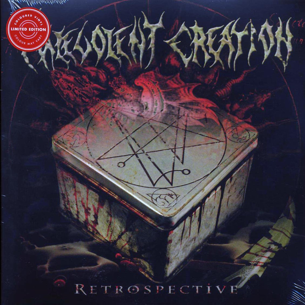 Malevolent Creation - Retrospective (ltd. ed.) (2xLP) (red/black splatter vinyl) vinyl LP front cover
