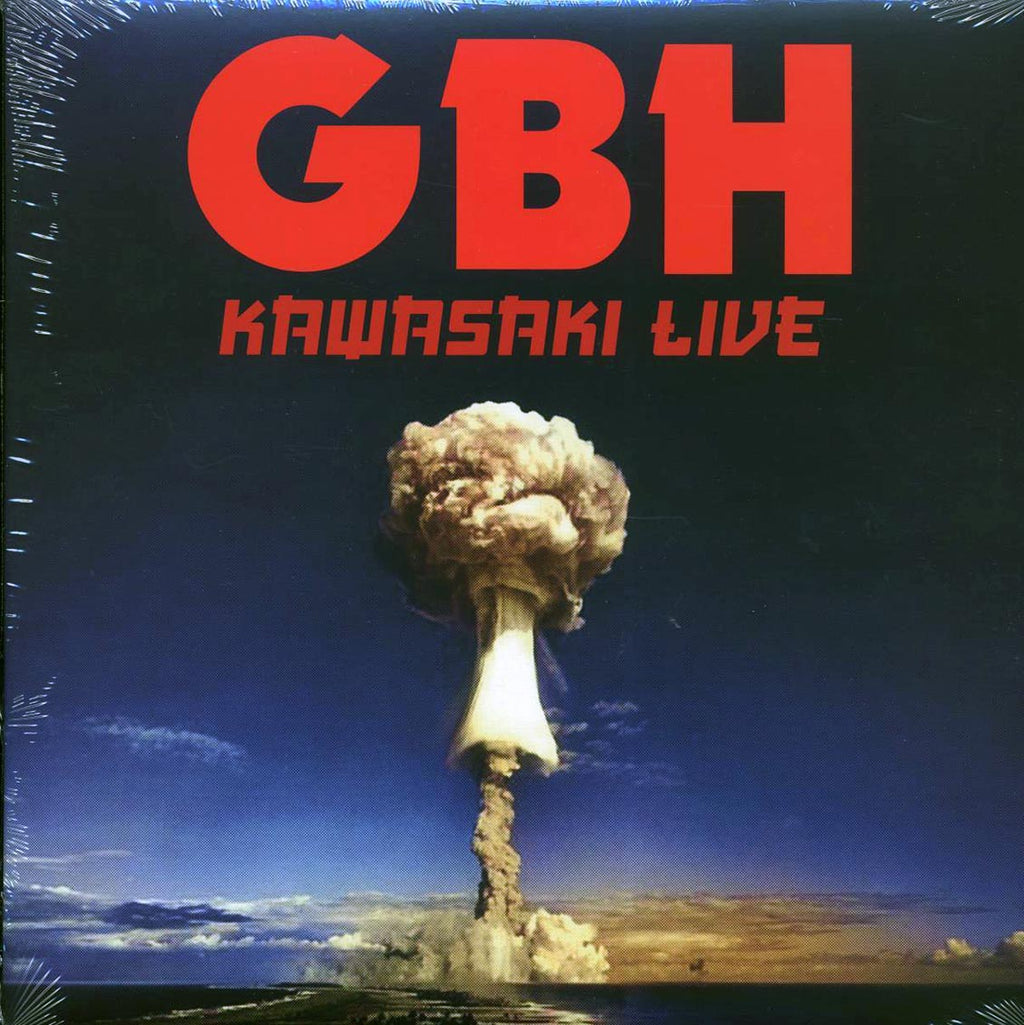 GBH - Kawasaki Live (ltd. ed.) (clear vinyl) vinyl LP front cover