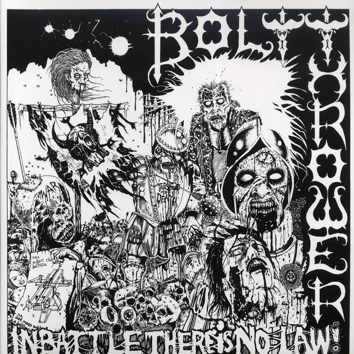 Bolt Thrower - In Battle There Is No Law! vinyl LP front cover