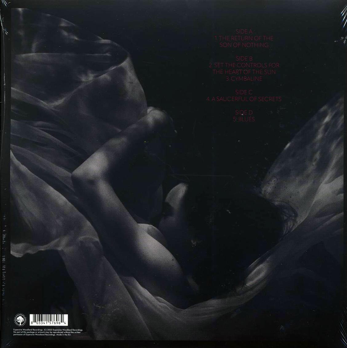Pink Floyd - Italy Live 1971 Volume 2 (2xLP) vinyl LP back cover