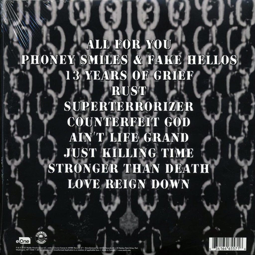 Black Label Society - Stronger Than Death (ltd. ed.) (2xLP) (180g) (clear vinyl) vinyl LP back cover