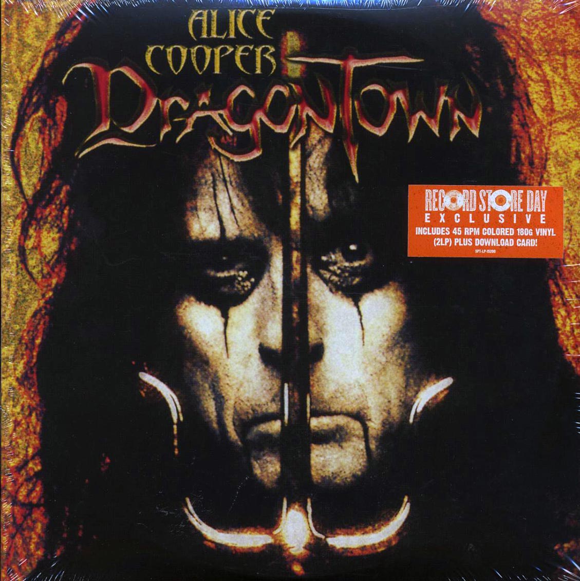 Alice Cooper - Dragontown (RSD 2019) (ltd. ed.) (2xLP) (orange vinyl) vinyl LP front cover