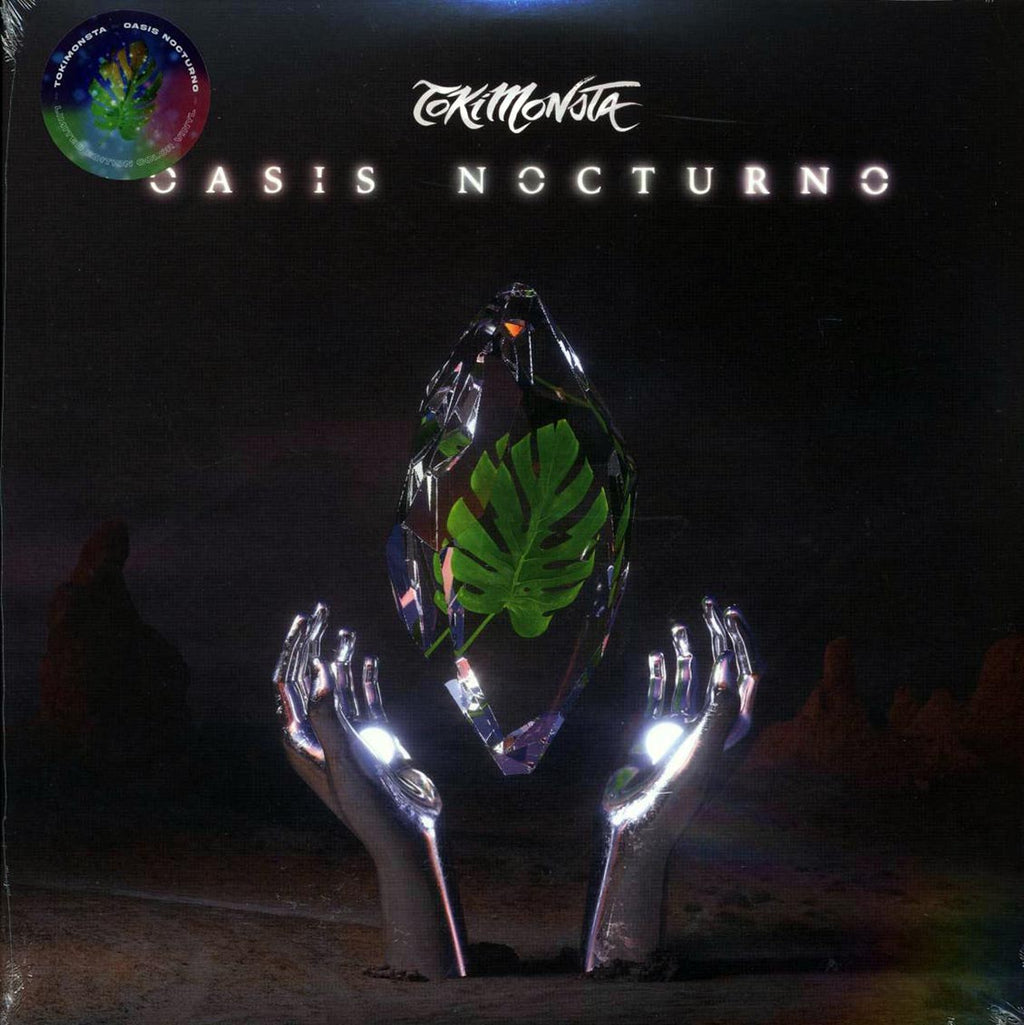 Tokimonsta - Oasis Nocturno (ltd. ed.) (2xLP) (green vinyl) vinyl LP front cover