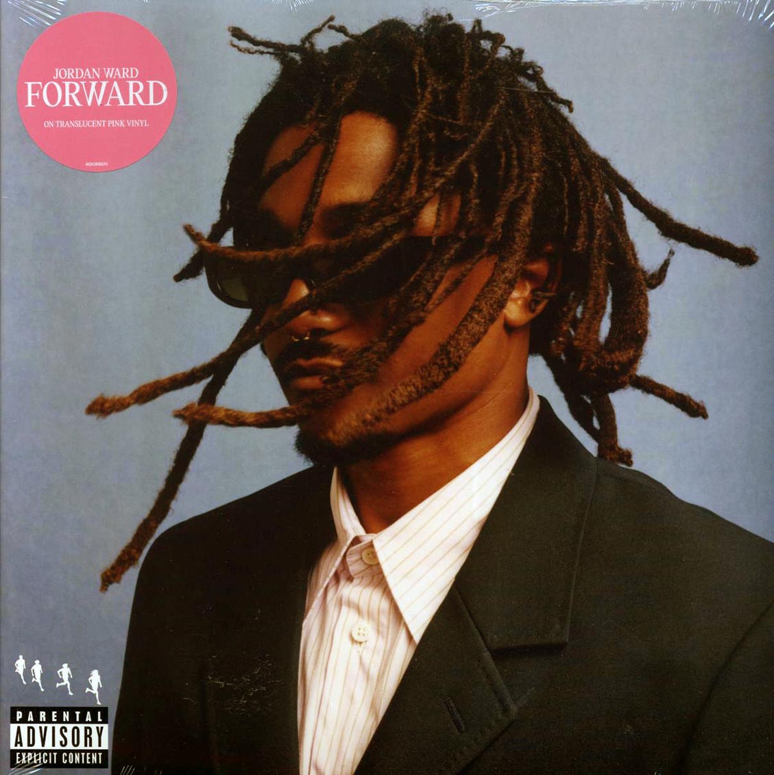 Jordan Ward - Forward (pink vinyl) vinyl LP front cover