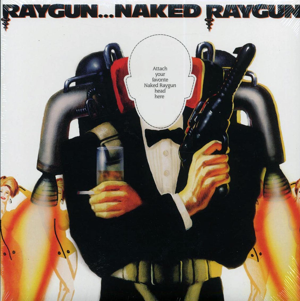 Naked Raygun - Naked Raygun (yellow vinyl) vinyl LP front cover