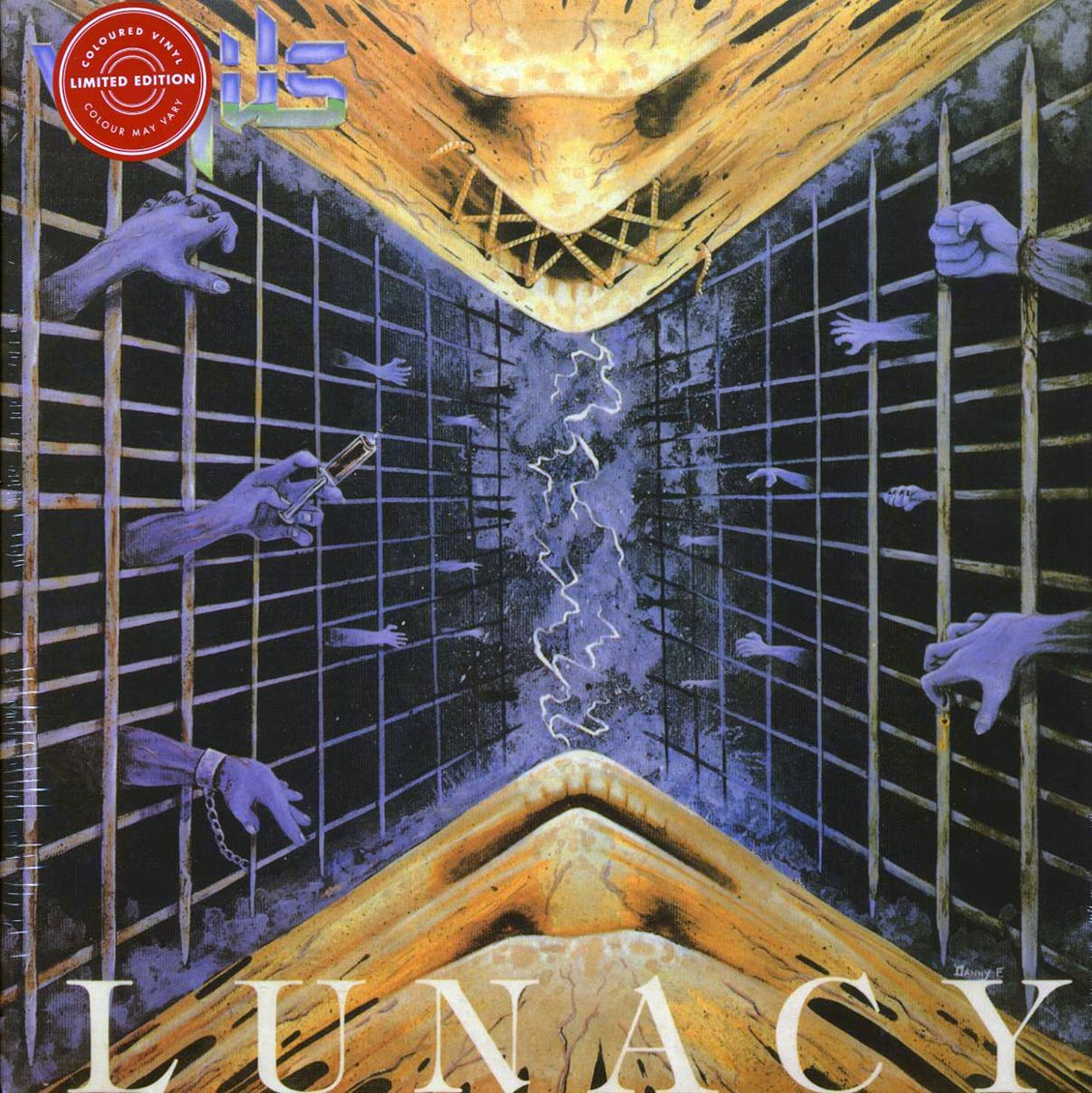 Virus - Lunacy vinyl LP front cover