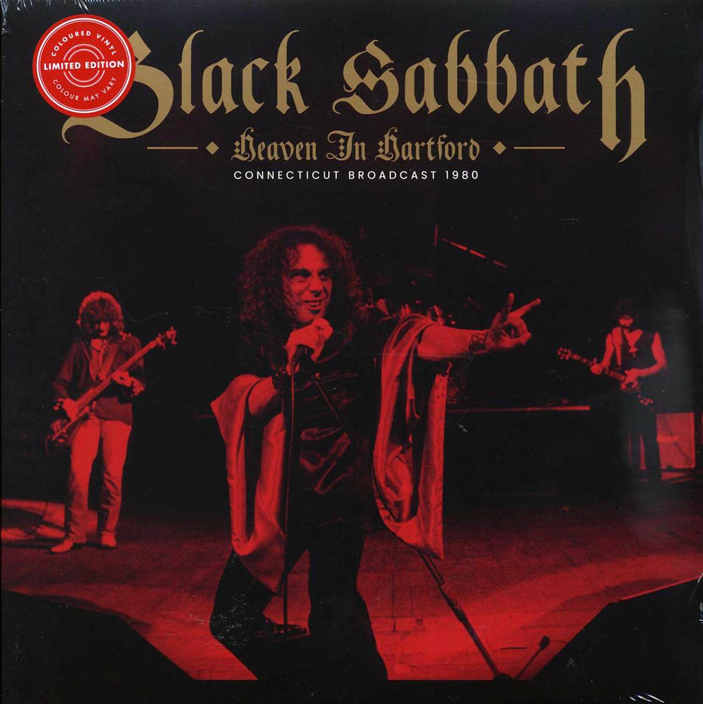 Black Sabbath - Heaven In Hartford: Connecticut Broadcast 1980 (ltd. ed.) (2xLP) (purple vinyl) vinyl LP front cover