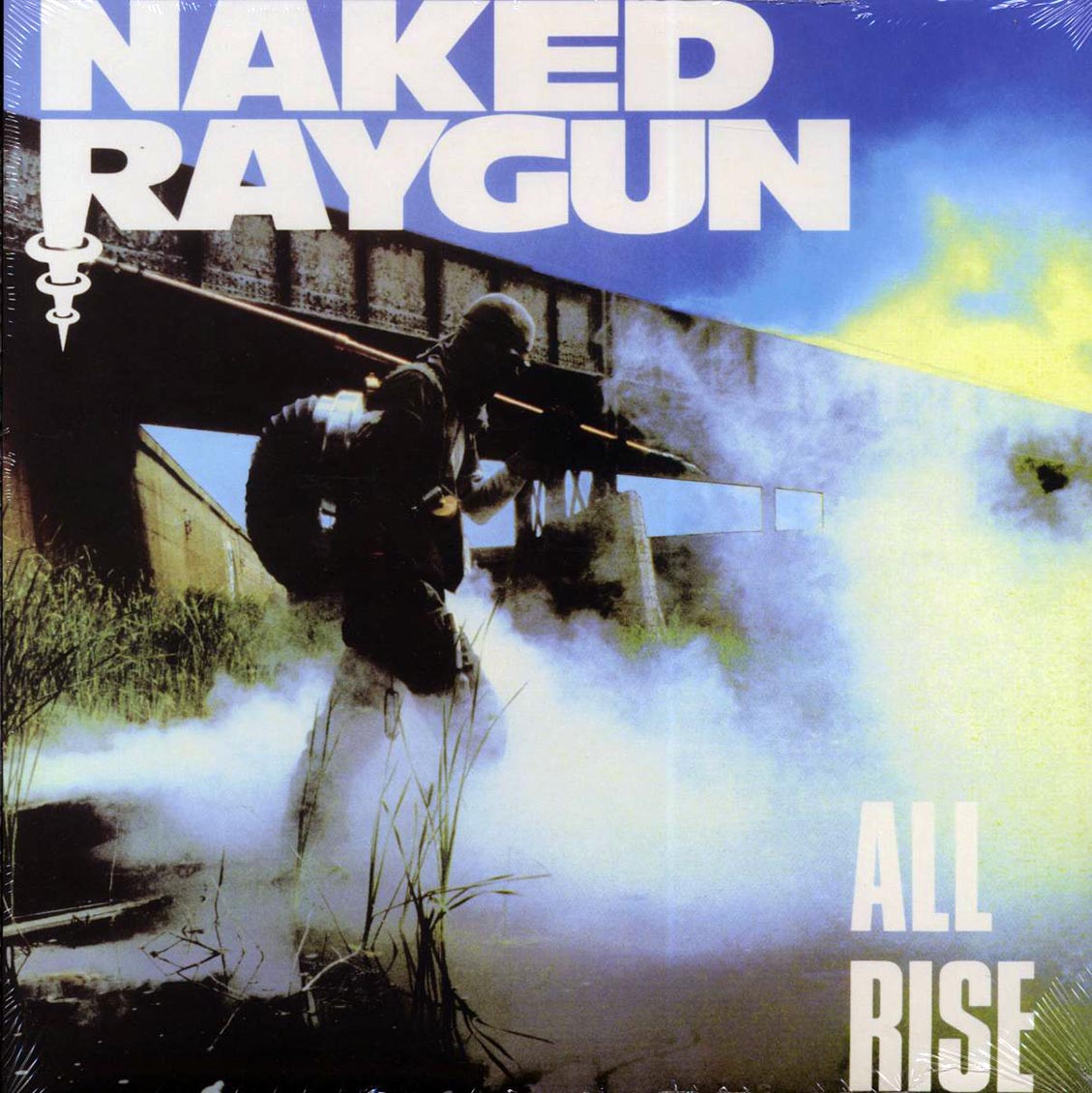 Naked Raygun - All Rise (ltd. ed.) (white vinyl) vinyl LP front cover