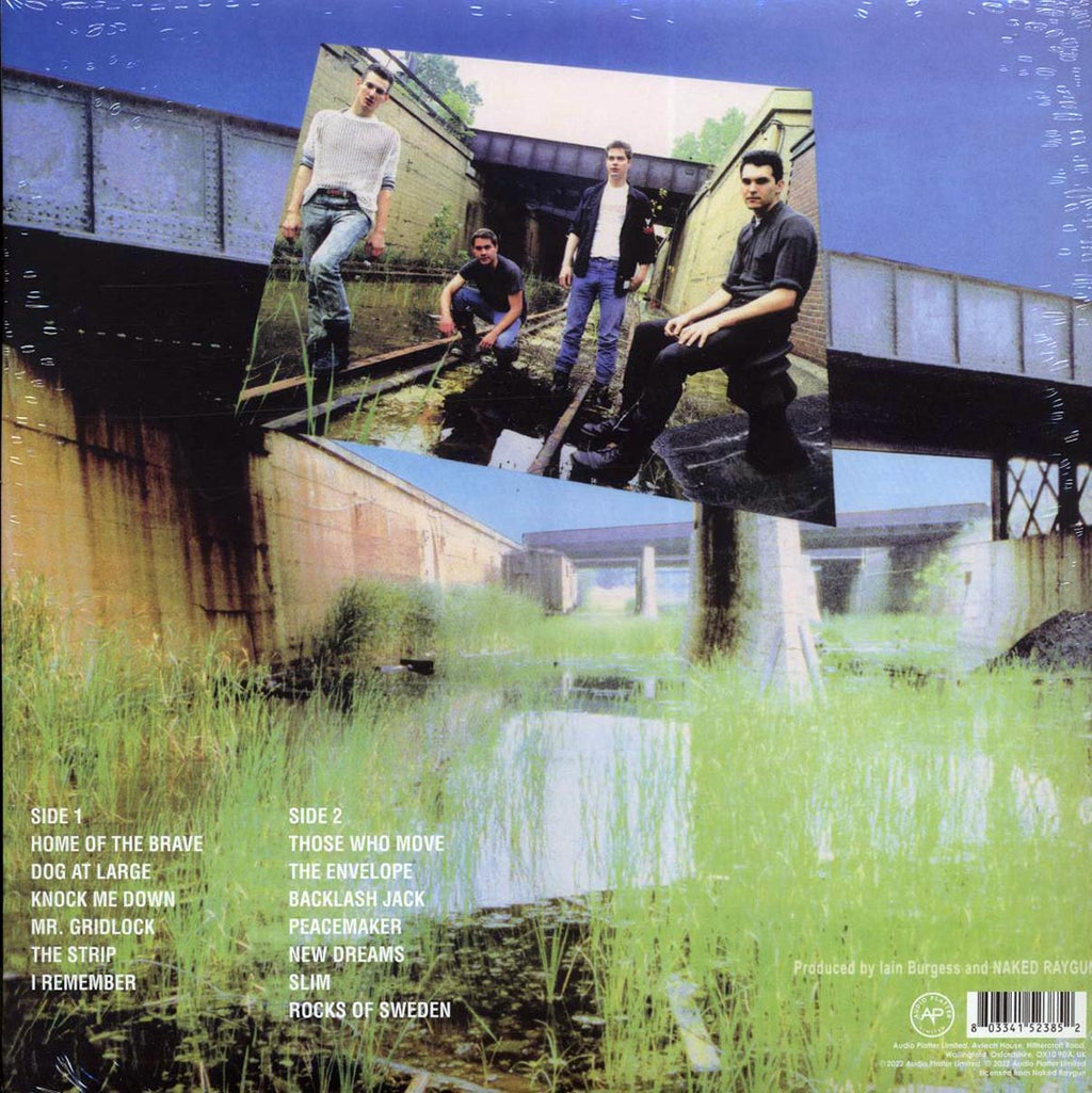 Naked Raygun - All Rise (ltd. ed.) (white vinyl) vinyl LP back cover