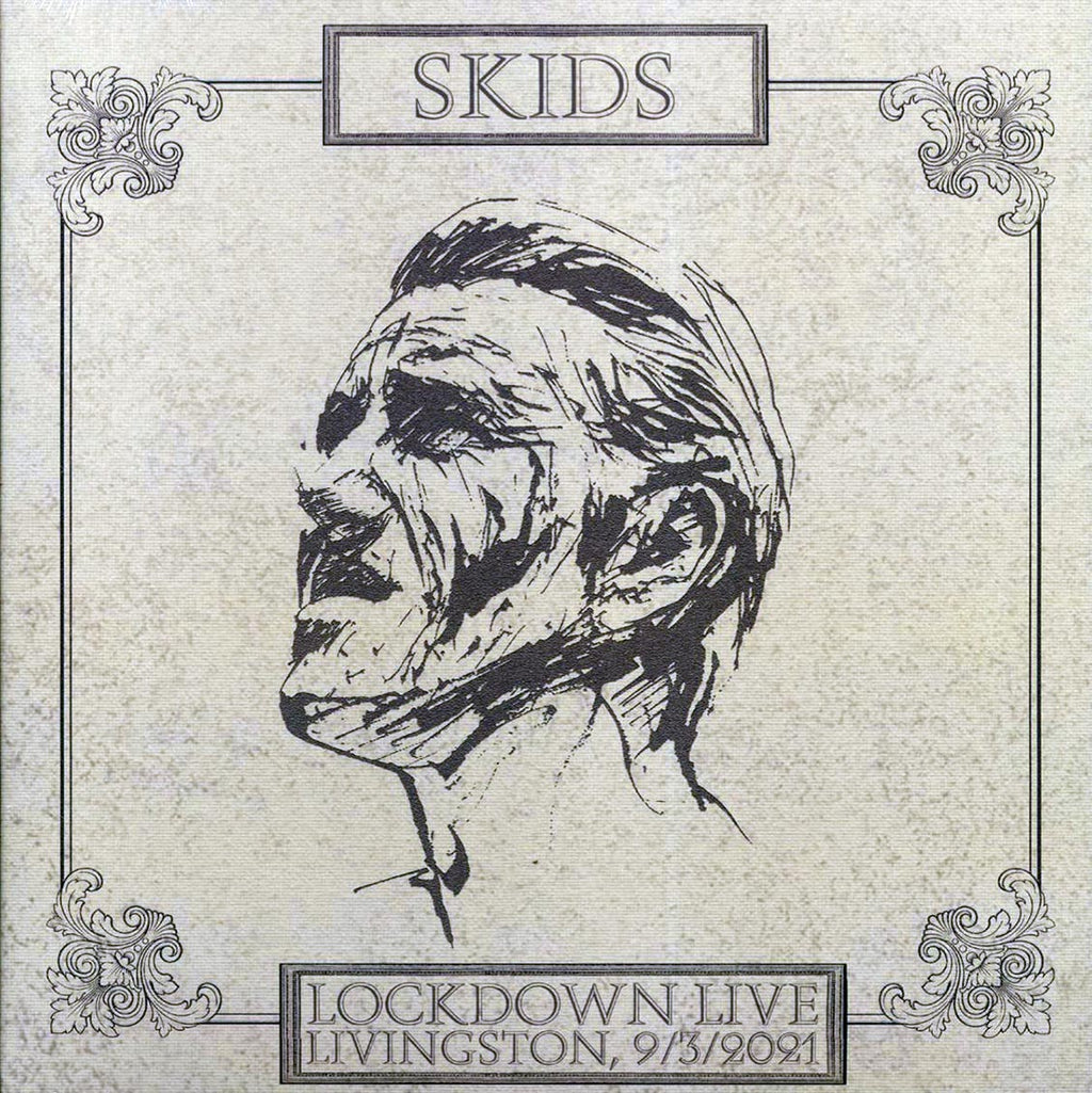 Skids - Lockdown Live: Livingston, 9/3/2021 (ltd. ed.) (white vinyl) vinyl LP front cover