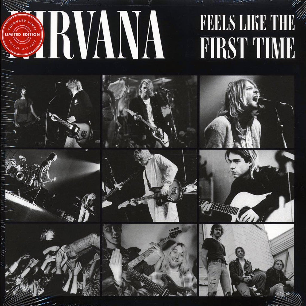 Nirvana - Feels Like The First Time (ltd. ed.) (2xLP) (clear vinyl) vinyl LP front cover