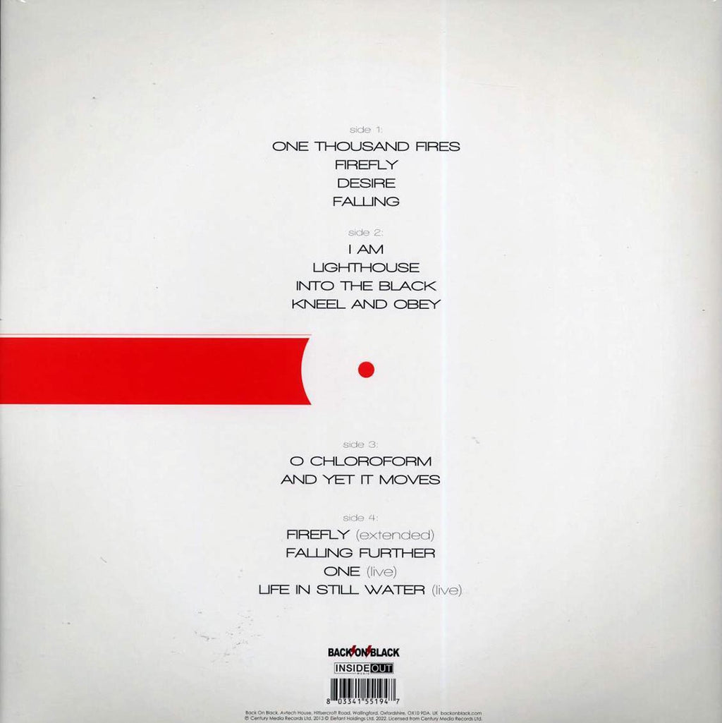 Fates Warning - Darkness In A Different Light (ltd. ed.) (2xLP) (clear vinyl) vinyl LP back cover